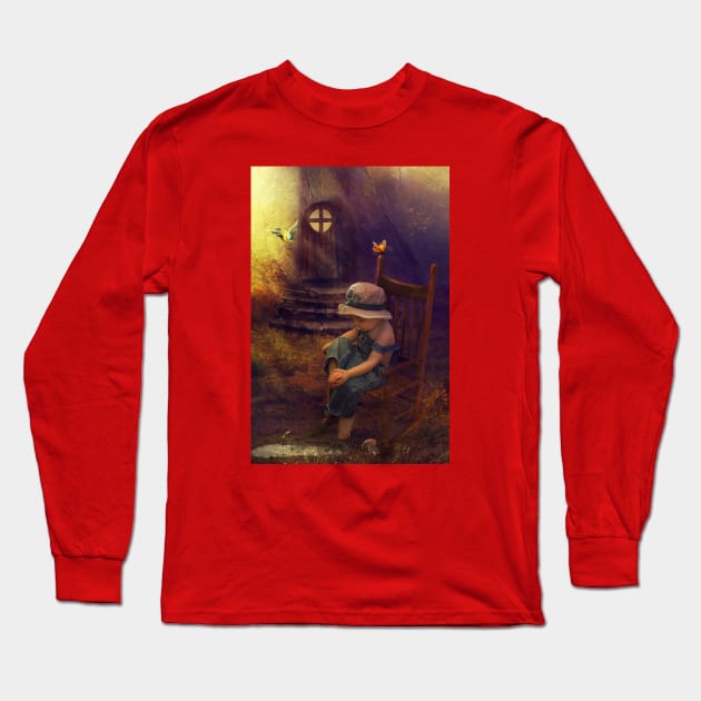 Little Hansel Long Sleeve T-Shirt by Phatpuppy Art